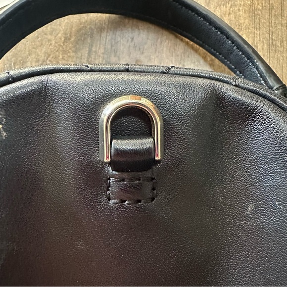 KATE SPADE BRIAR LANE QUILTED MINI CONVERTIBLE BACKPACK BLACK - Picture 4 of 7